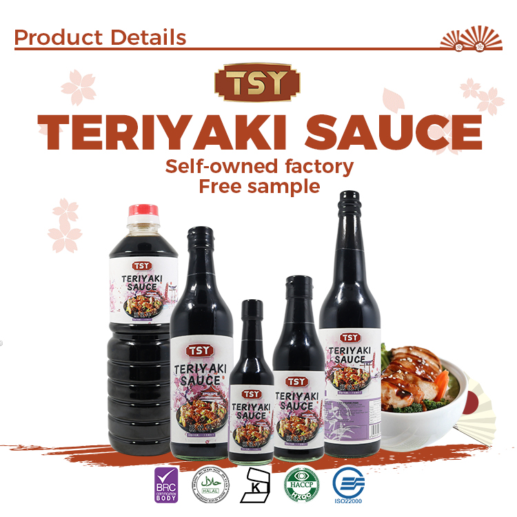 Teriyaki Sauce Specifications Spezifikationen für Teriyaki-Sauce