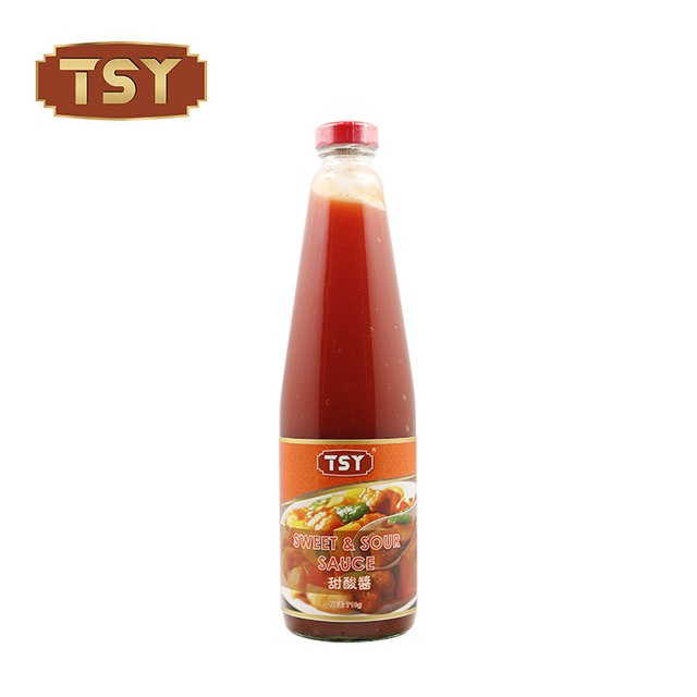 Manufaktorisches China 510G Reiche unverwechselbare pastöse Chili -Sauce -Glasflasche