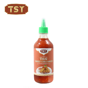 Dip-Flasche Knoblauch köstliche thailändische süße Chilisauce