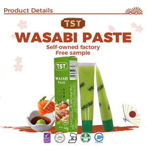 Großhandel tragbarer Beutelverpackung mit mäfhaltigem Wasabi -Pulver für das Restaurant