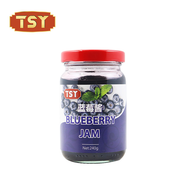 Snack fettarme Blueberry-Marmelade fettarmes Zucker