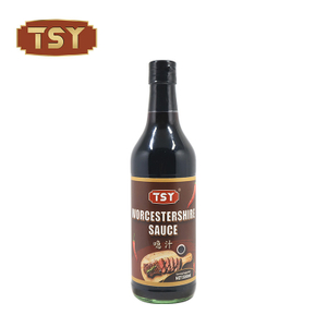 500 ml Kleine traditionelle vegane Worcestershire-Sauce für den Supermarkt