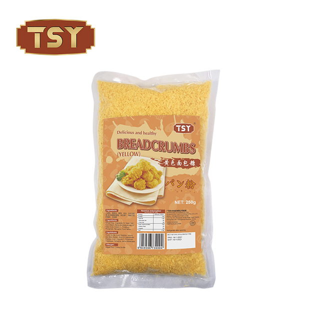 500 g gelbe Farbe getrocknete Brotkrumen für gebratenes Hühnchen