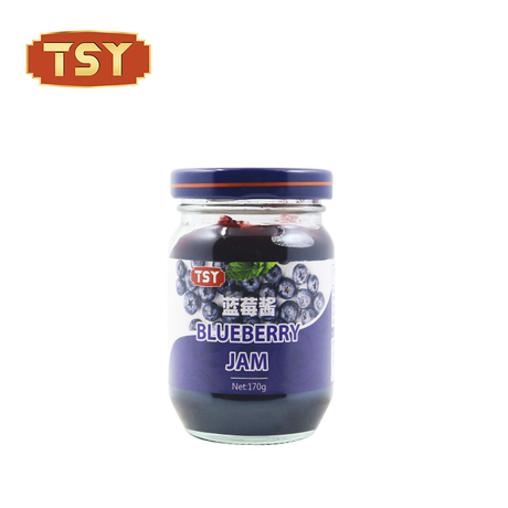 Snack fettarme Blueberry-Marmelade fettarmes Zucker