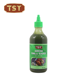 Tsy Food 482 g asiatische Gewürz-Dip-Gewürz-Grün-Chili-Sauce