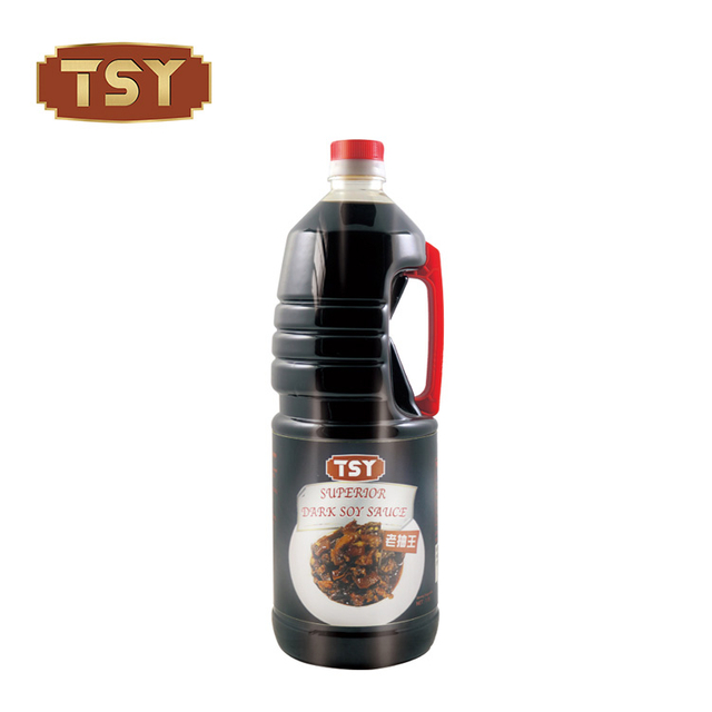 HACCP Halal Premium Glutenfreies Natrium -Dunkel -Sojasauce mit niedrigem Natrium