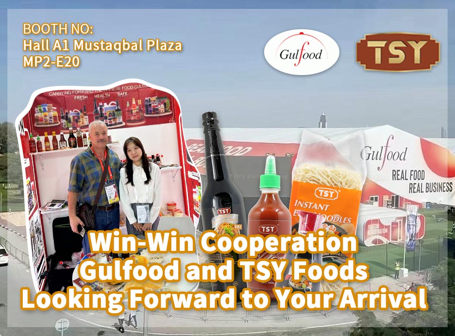 Win-Win-Kooperation, Gulfood und TSY Foods freuen sich auf Ihre Ankunft