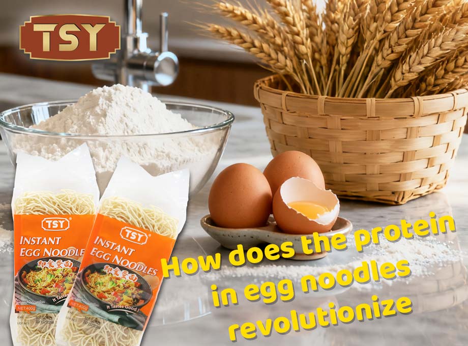 Die Proteinrevolution in Eiernudeln