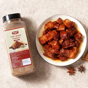 Gewürzmischung aus 100 % natürlichem 60 80 Mesh BBQ, 12 Flaschen, gemischt mit fünf Gewürzen in Pulverform