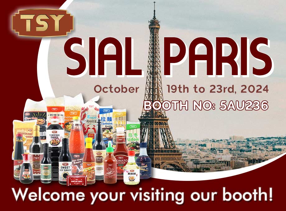 Entdecken Sie die Aromen von TSY Food auf der SIAL PARIS 2024