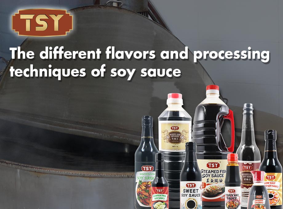 Die verschiedenen Aromen und Verarbeitungstechniken von Sojasauce