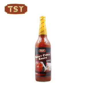 625 ml Glasflasche, würzig-leckere süße Chilisauce für thailändische Gerichte