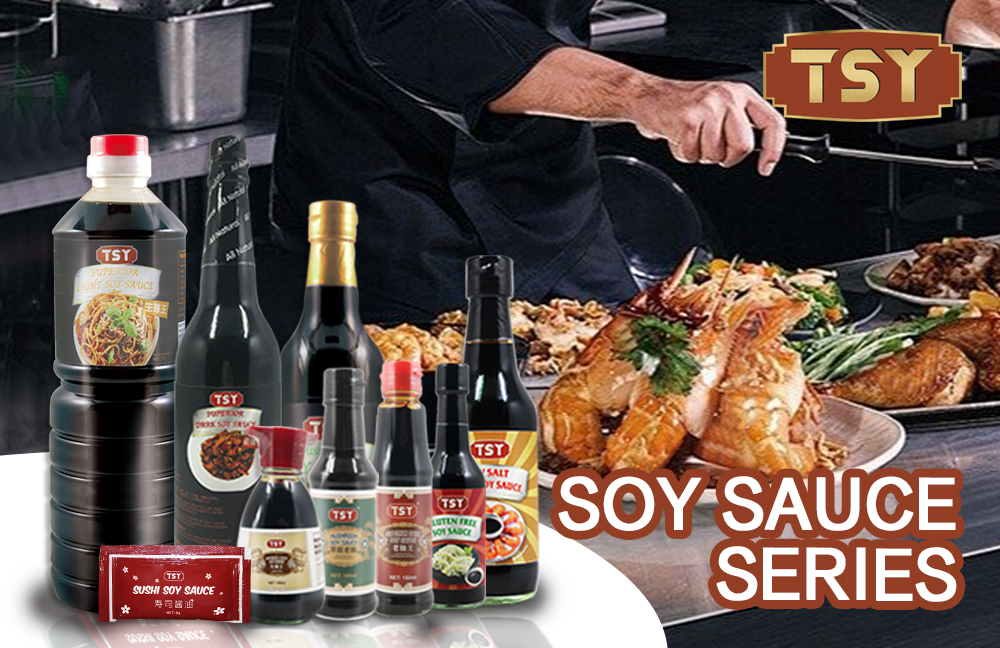 Was ist der Unterschied zwischen heller und dunkler Sojasauce?