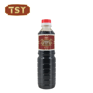 500 ml Plastikflasche Supermarkt dunkle Sojasauce