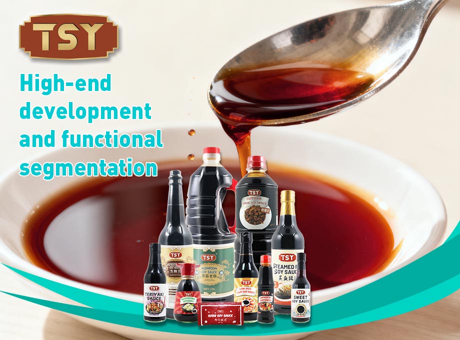 High-End-Entwicklung und funktionale Segmentierung von Sojasauce: Ein Upgrade von Gewürzen zu Lifestyle