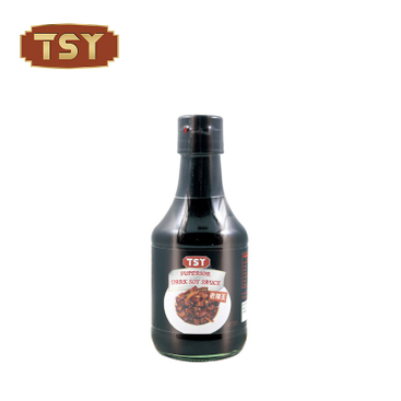 HACCP Halal Premium Glutenfreies Natrium -Dunkel -Sojasauce mit niedrigem Natrium